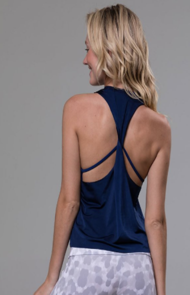 Image Title Onzie Eagle Tank - Navy